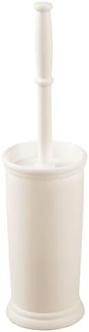 mDesign Toilet Bowl Brush with Modern Holder