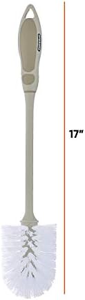 Superio Toilet Brush - Heavy Duty Cleaning Tool with Hook
