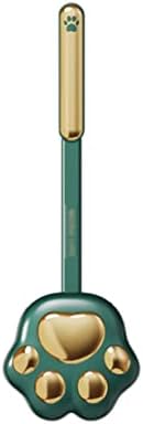 PEKJI Modern Toilet Brush with Silicone Head and Wall Holder