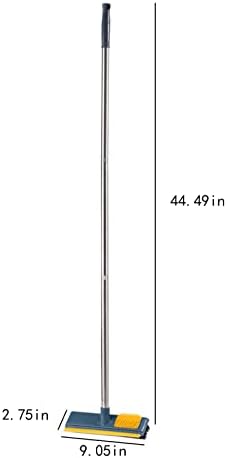 2 in 1 Floor Scrub Brush with Squeegee
