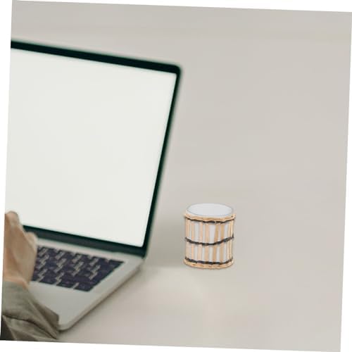 BESTOYARD Vintage Grass Weave Cup Sleeve Heat Insulating Holder