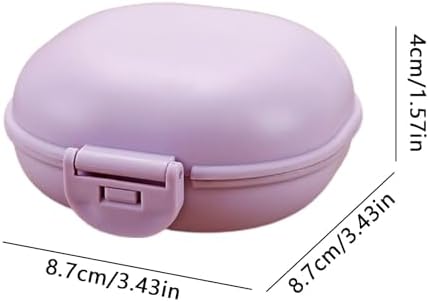 Travel Shampoo Bar Holder - Leak Proof Portable Soap Dish