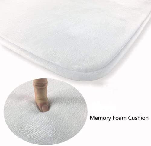 Funny Steak Bath Mat 16x24 Inch Red Beef Memory Foam Rug