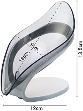 Helenhouse Leaf Shape Non-Slip Soap Holder