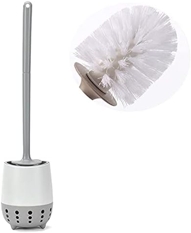 GYDMEG Toilet Brush with Holder Deep Cleaning Wall Mounted Quick Drying 360 Cleaning