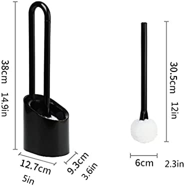 Magnetic Toilet Brush Holder with Soft Hair and Base