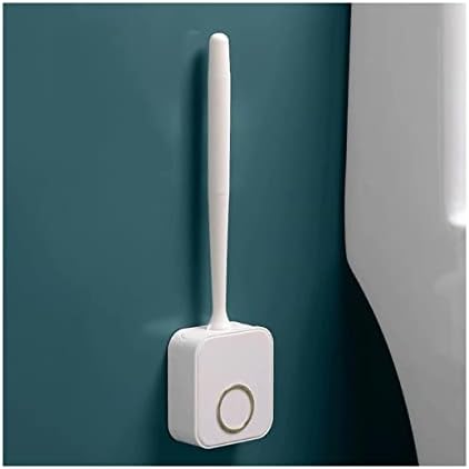 PEKJI Modern Silicone Bristles Toilet Brush with Holder