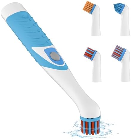 SOARING Electric Cleaning Brush with 4-in-1 Heads