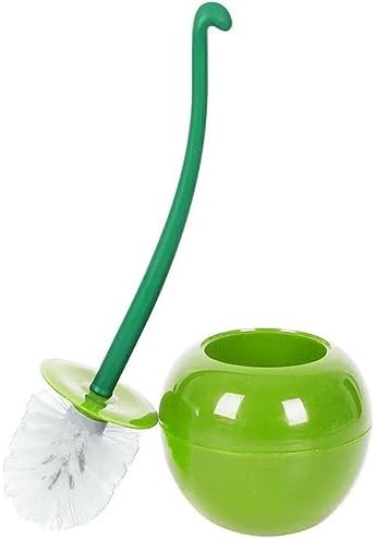 Tvoip Cherry Toilet Brush with Holder Set