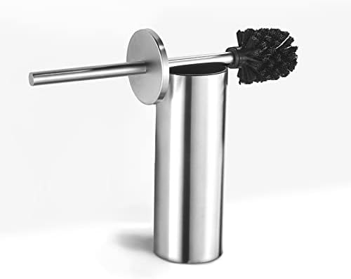 TINYROW Toilet Brush with Holder and Lid 1