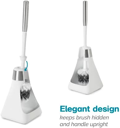 Polder Avant Toilet Brush Caddy with Twist-Remove Head