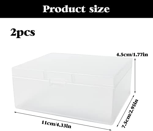 2 Pack Cotton Pads Holder Organizer for Travel and Bathroom Use