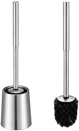 Brushed 304 Stainless Steel Toilet Brush Set with Holder