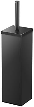 Gatco 1488MX Matte Black Toilet Brush Holder 1
