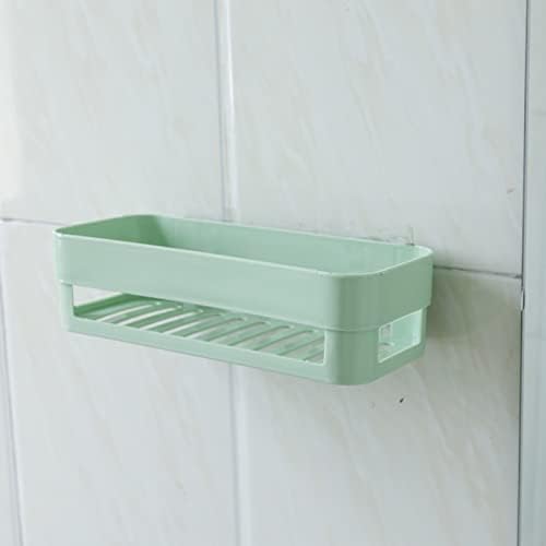 Hilitand Wall Storage Shower Caddy Hanging Corner Rustproof Green