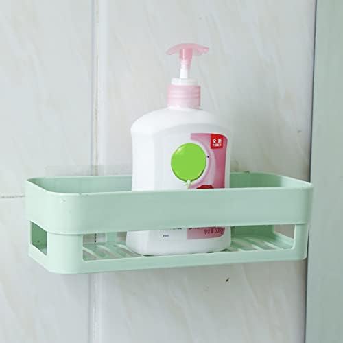 Hilitand Wall Storage Shower Caddy Hanging Corner Rustproof Green