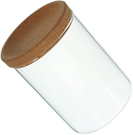 Delicate Bamboo Storage Canister with Clear Lid
