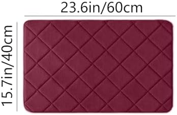 Soft Non-Slip Bath Rug for Bathroom Floor Tub and Shower