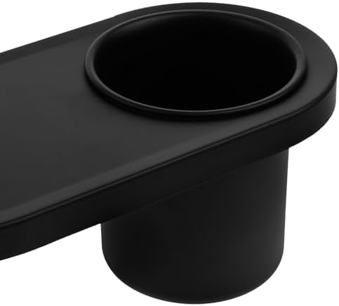 Toilet Brush and Plunger Set with Hidden Holder