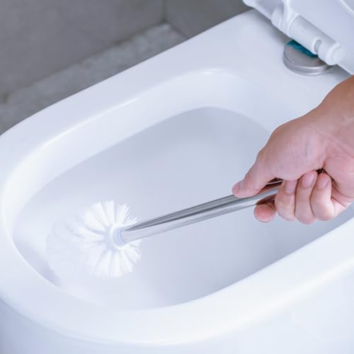DJLEE Toilet Brush Set 2 Packs with Holder Stainless Steel