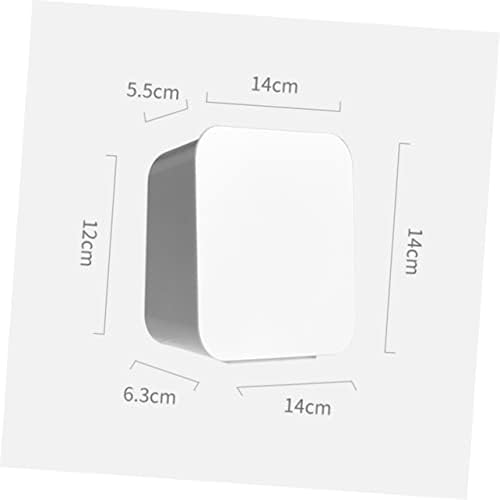 Anneome Wall Mounted Cotton Swab Holder Organizer