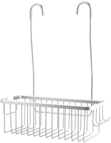 Hanging Shower Organizer with Deepened Design and Side Hooks