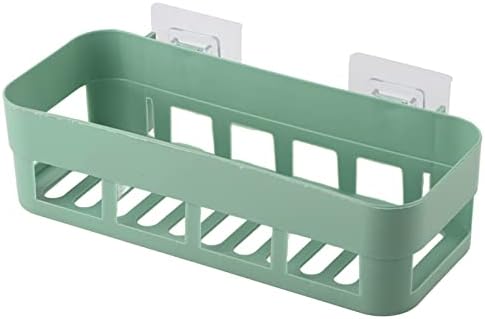 Hilitand Wall Storage Shower Caddy Hanging Corner Rustproof Green