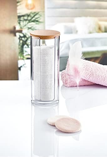 Boxup Bathroom Organizers - Cotton Swab Holder With Lids