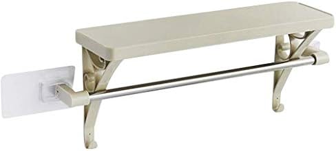 Backbayia Self Adhesive Shower Shelf Organizer
