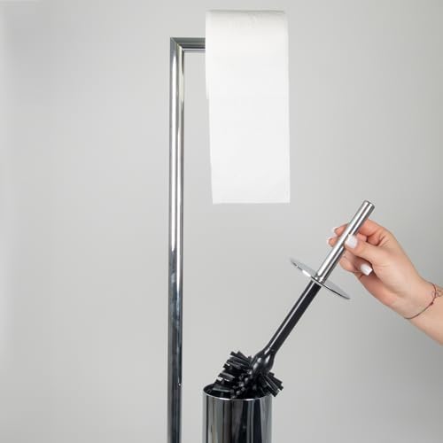 Kela Toilet Brush Set with Tissue Paper Holder and Stand