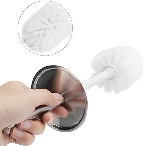 Kuuleyn Toilet Brush and Vented Holder Set