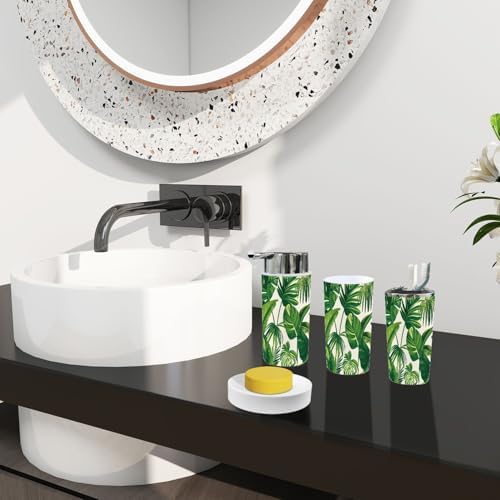 TRANQDEHOM 6 Piece Bathroom Accessory Set 1