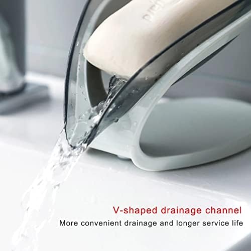 Helenhouse Leaf Shape Non-Slip Soap Holder
