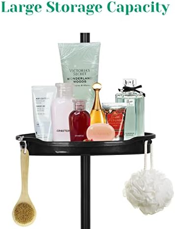 SunnyFurn Corner Shower Caddy with 4 Tiers