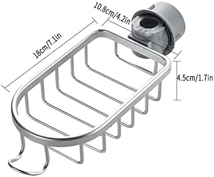 BIENKA 2 Piece Aluminum Corner Shower Caddy Organizer