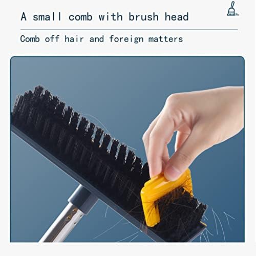 2 in 1 Floor Scrub Brush with Squeegee