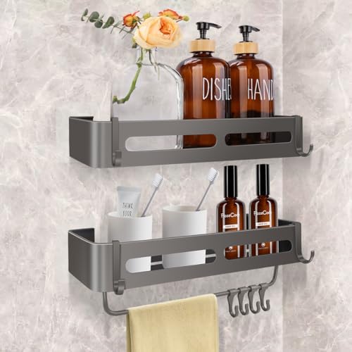 BELICOO Shower Caddy Adhesive 2 Pack