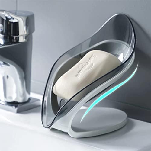 Helenhouse Leaf Shape Non-Slip Soap Holder