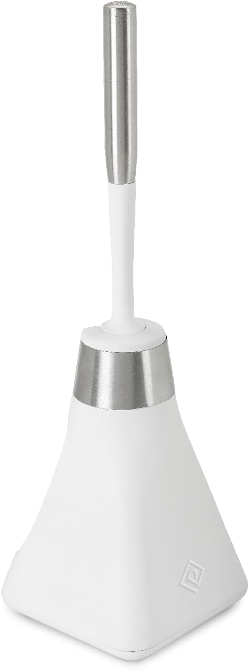 Polder Avant Toilet Brush Caddy with Twist-Remove Head