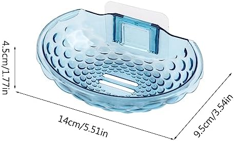 Staol Clear Wall Mounted Soap Dish Holder