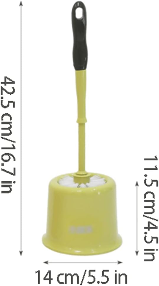 SUREK Soft Floor Toilet Brush with Holder 1