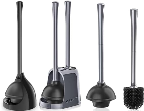 LOVLOY 2-in-1 Toilet Plunger and Brush Set