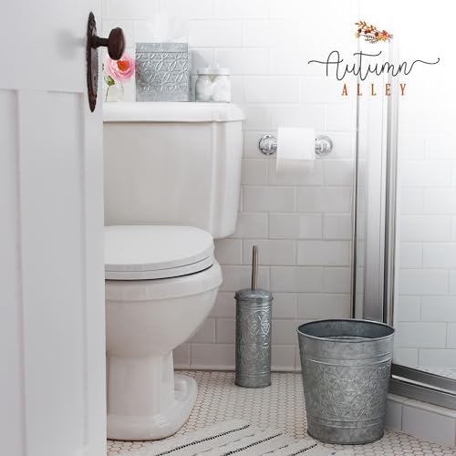 Autumn Alley Rustic Toilet Brush Set with Holder