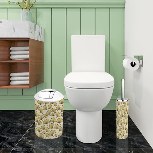 Boho Bathroom Accessory Set 6 Piece Modern Stylized
