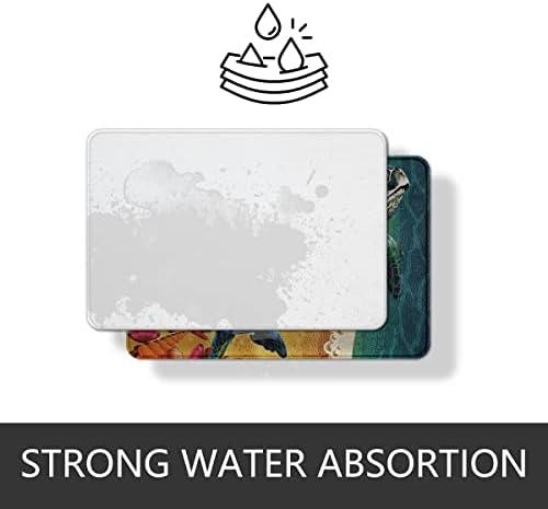 Erosebridal 16 x 24 Inch Non Slip Bathroom Rug
