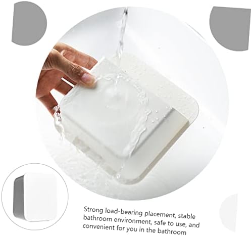Anneome Wall Mounted Cotton Swab Holder Organizer