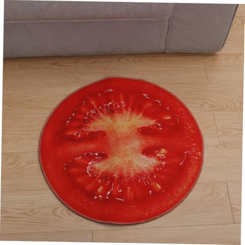 Round Non-Slip Foot Mat Water Absorbent for Living Room and Bathroom