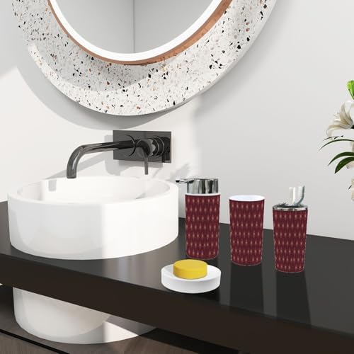 Boho Star Shape Bathroom Accessory Set 6 Piece