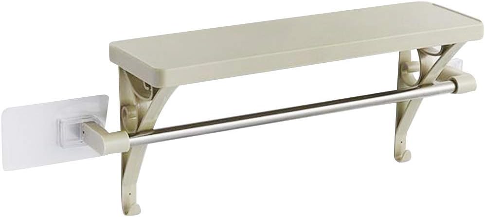 Backbayia Self Adhesive Shower Shelf Organizer