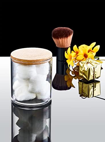 Boxup Bathroom Organizers - Cotton Swab Holder With Lids